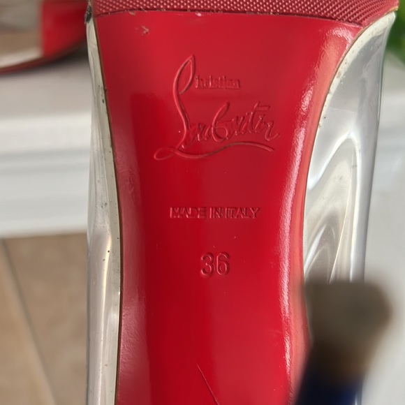 ❤️💙 CHRISTIAN LOUBOUTIN Debout 100 💙❤️ - Picture 8 of 9